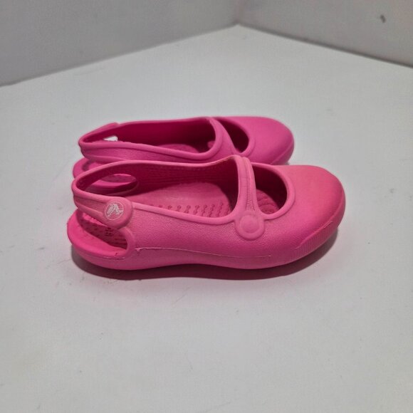 Bright Pink Gabby Infant Crocs - Picture 1 of 7